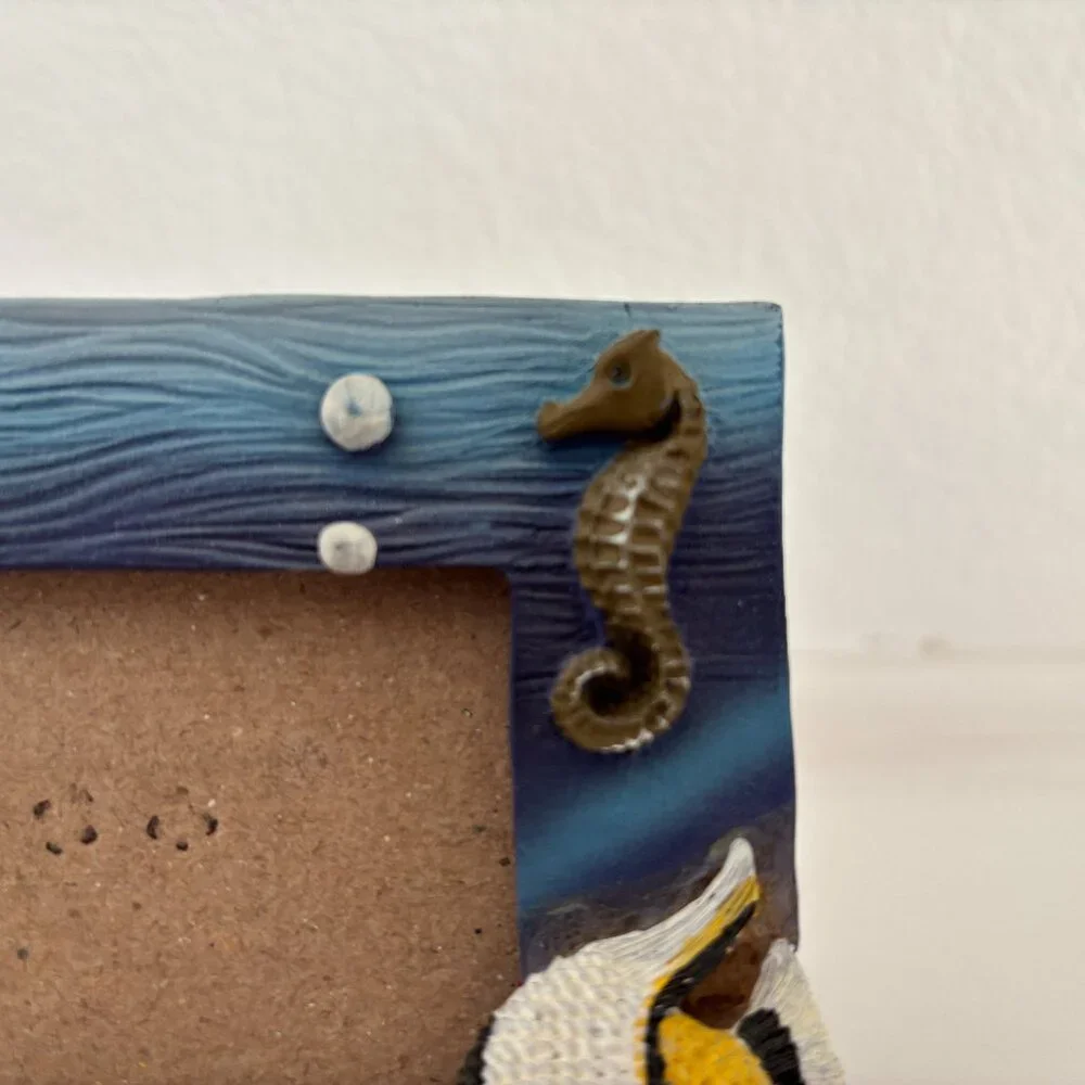Ocean Picture Frame - Fish - Seahorse - Coral - Underwater Animals